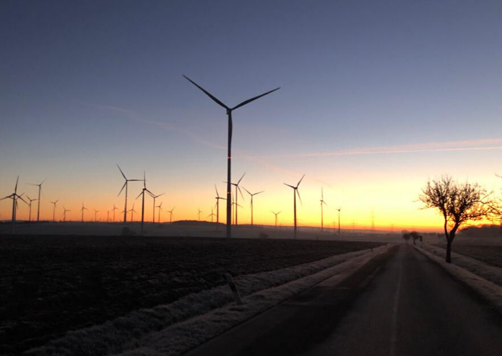 Windräder Neukirchen